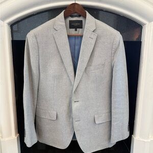 Banana Republic Light Gray Men's Sport Coat in 40S